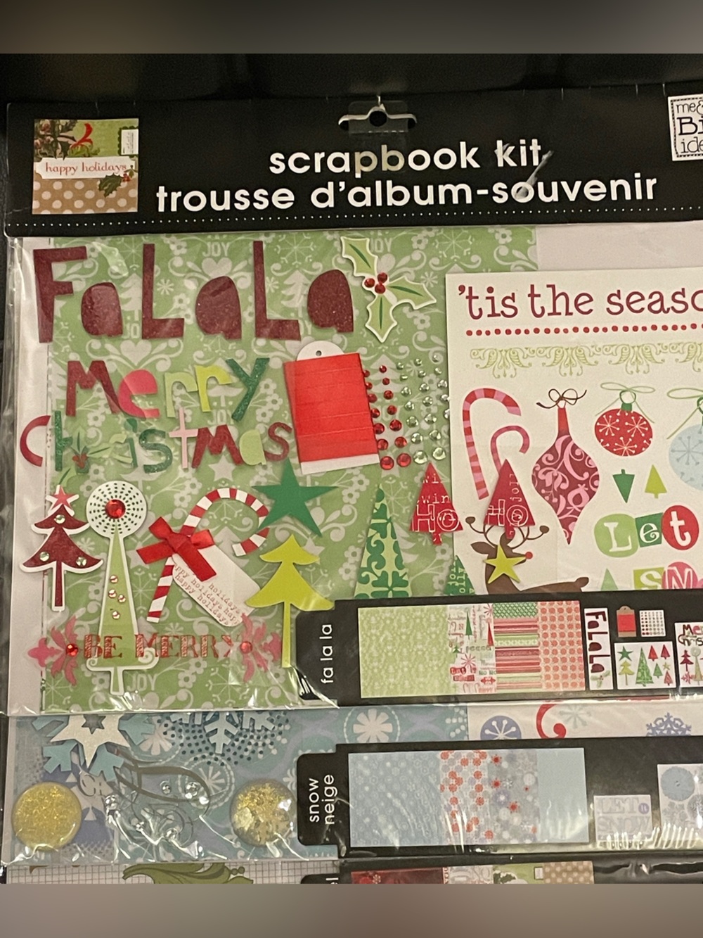 Me & My Big Ideas Holiday Christmas Scrapbook Kit-NWT